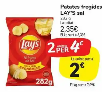 Carrefour Market Patates fregides lay's sal oferta