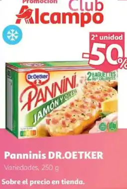 Alcampo DR.OETKER Panninis oferta