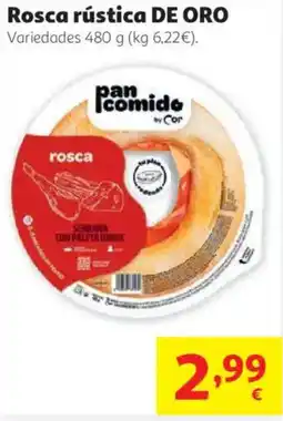 Alcampo DE ORO Rosca rústica oferta