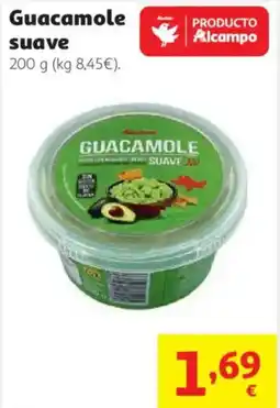 Alcampo Guacamole suave oferta