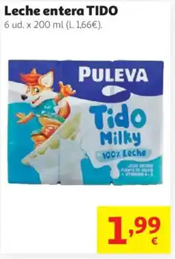 Alcampo TIDO Leche entera oferta