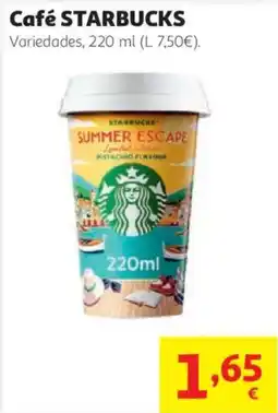 Alcampo STARBUCKS Café oferta