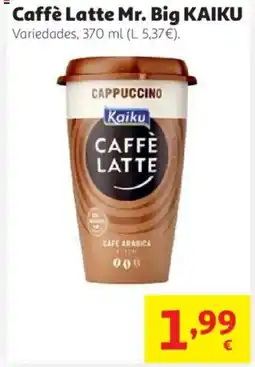 Alcampo KAIKU Caffè Latte Mr. Big oferta