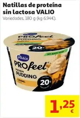 Alcampo VALIO Natillas de proteína sin lactosa oferta