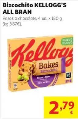 Alcampo KELLOGG'S Bizcochito all bran oferta