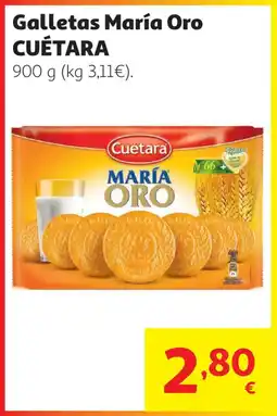 Alcampo CUÉTARA Galletas María Oro oferta