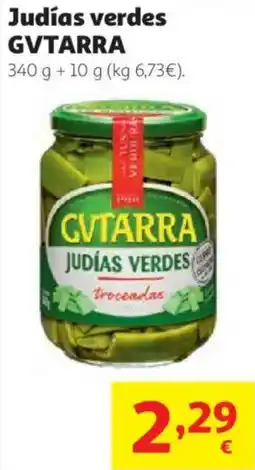Alcampo GVTARRA Judías verdes oferta