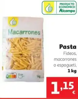 Alcampo Pasta oferta