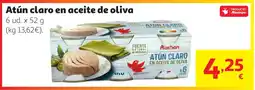 Alcampo Atún claro en aceite de oliva oferta
