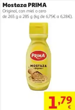 Alcampo PRIMA Mostaza oferta