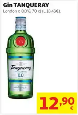 Alcampo TANQUERAY Gin London o 0,0% oferta