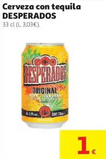 DESPERADOS Cerveza con tequila