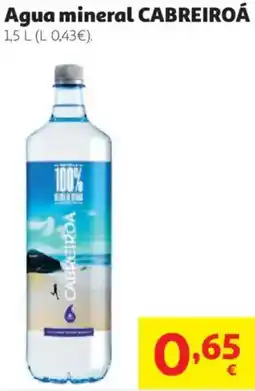 Alcampo CABREIROÁ Agua mineral oferta