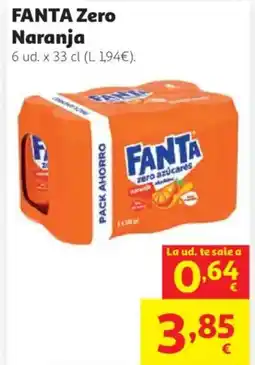 Alcampo FANTA Zero Naranja oferta