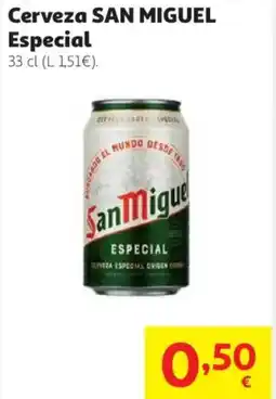 Alcampo SAN MIGUEL Cerveza Especial oferta