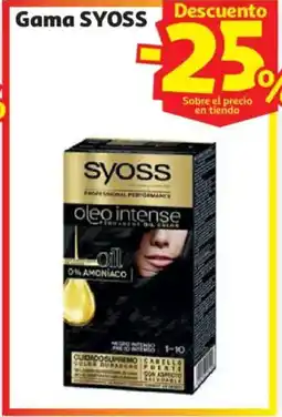 Alcampo SYOSS Gama oferta
