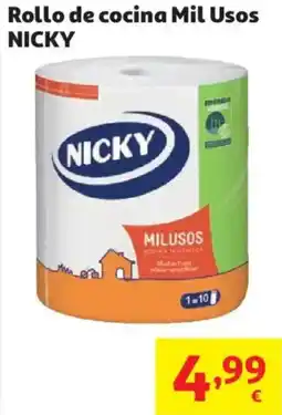 Alcampo NICKY Rollo de cocina Mil Usos oferta