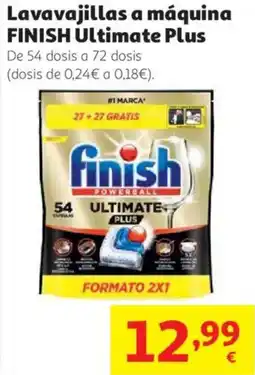 Alcampo FINISH Lavavajillas a máquina Ultimate Plus oferta