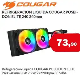 Microsshop COUGAR Refrigeracion liquida posei- don elite 240 240mm oferta