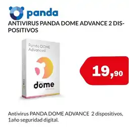 Microsshop PANDA Antivirus dome advance 2 dis- positivos oferta