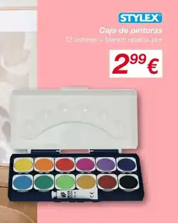 KIK STYLEX Caja de pinturas oferta