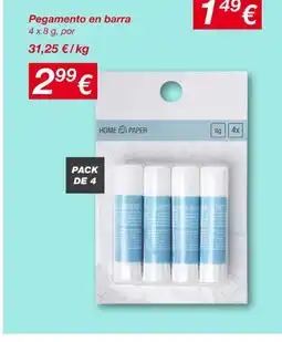 KIK Pegamento en barra oferta