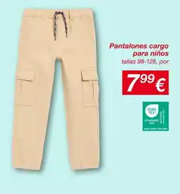 KIK Pantalones cargo para niños oferta