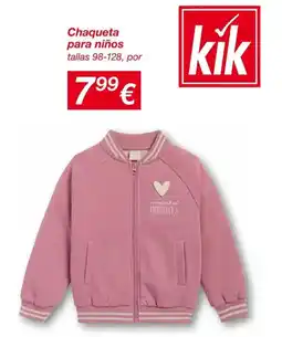 KIK Chaqueta para niños oferta