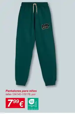 KIK Pantalones para niños oferta
