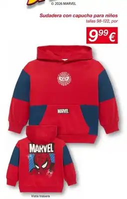KIK Sudadera con capucha para niños oferta