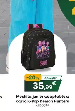ToysRus Mochila junior adaptable a carro K-Pop Demon Hunters oferta