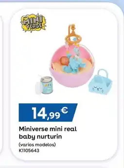 ToysRus Miniverse mini real baby nurturin oferta