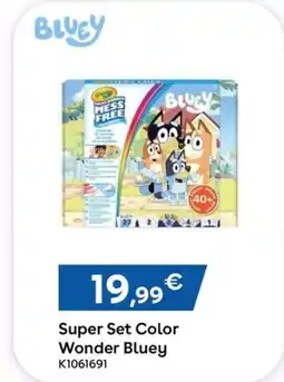 ToysRus Super Set Color Wonder Bluey oferta