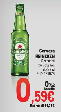 Makro Cerveza HEINEKEN oferta