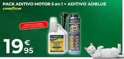 Feu Vert GOOD YEAR Pack aditivo motor 5 en 1+ aditivo adblue oferta