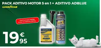 GOOD YEAR Pack aditivo motor 5 en 1+ aditivo adblue