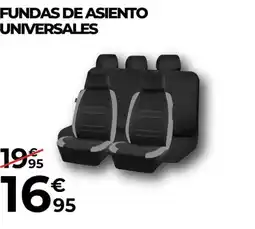Feu Vert Fundas de asiento universales oferta