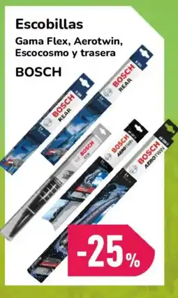 Aurgi BOSCH Escobillas Gama Flex, Aerotwin, Escocosmo y trasera oferta