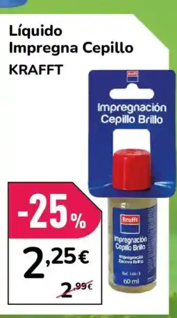 Aurgi KRAFFT Líquido Impregna Cepillo oferta