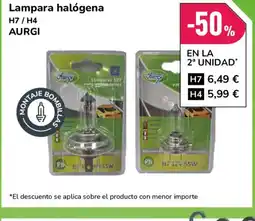 Aurgi AURGI Lampara halógena oferta