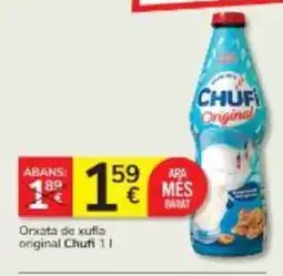 Consum CHUFI Orxata de xufla original oferta