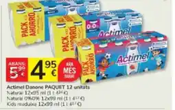 Consum ACTIMEL Danone oferta