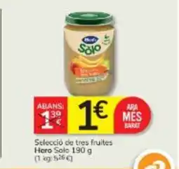 Consum HERO SOLO Selecció de tres fruites oferta