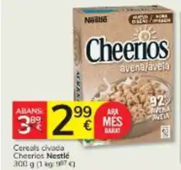 Consum NESTLÉ Cereals civada Cheerios oferta