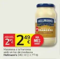 Consum HELLMANN'S Maionesa a la francesa amb un toc de mostassa oferta