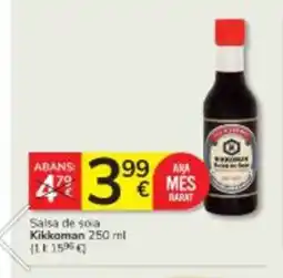 Consum KIKKOMAN Salsa de soia oferta