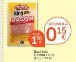 Consum ELPOZO Bacó tals oferta