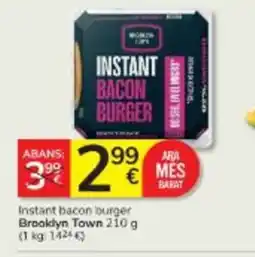 Consum BROOKLYN TOWN Instant bacon burger oferta
