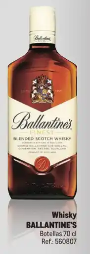 Makro Whisky BALLANTINE'S oferta