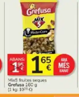 Consum GREFUSA Mix5 fruites seques oferta